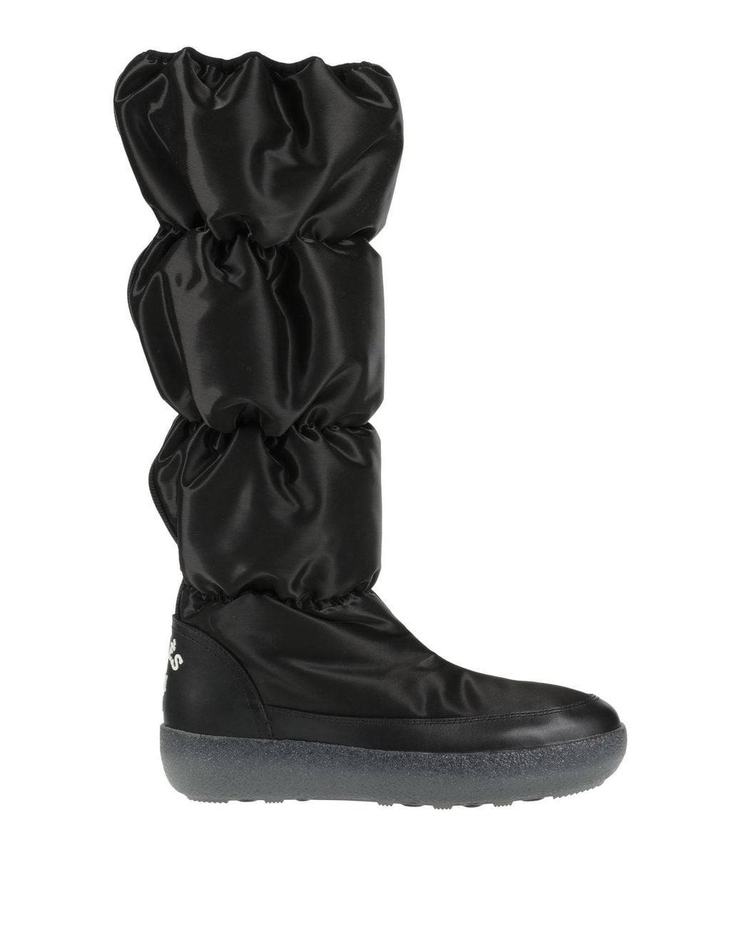 Giorgio Armani Black Boot Polyester, Polyamide, Silk, Cow Leather