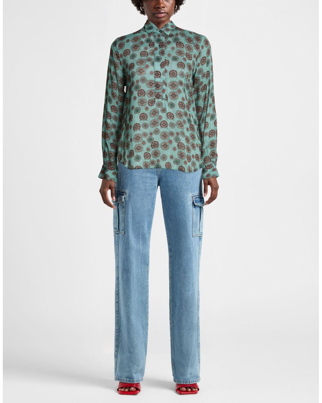 Caliban Green Top