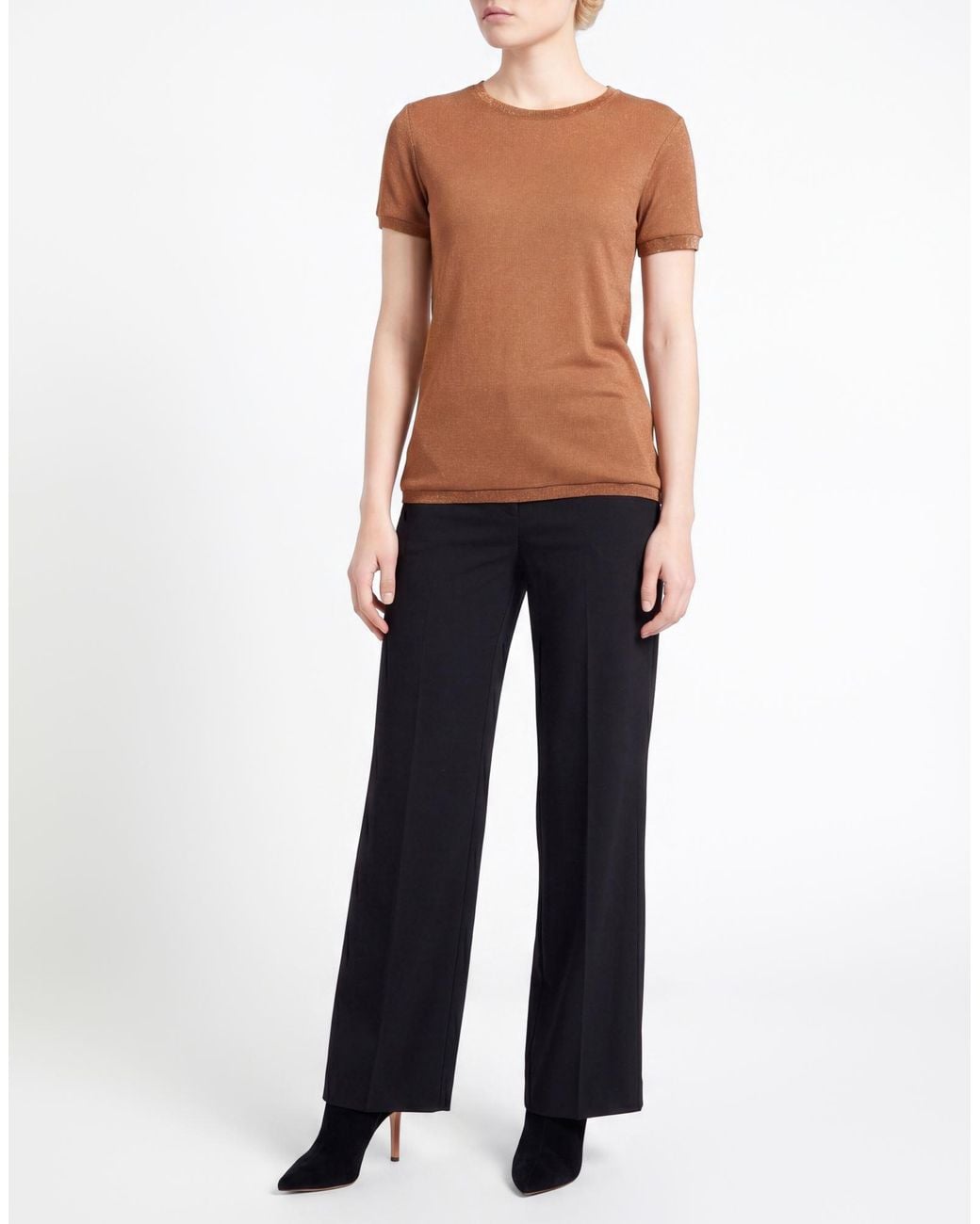 Patrizia Pepe Brown T-Shirts