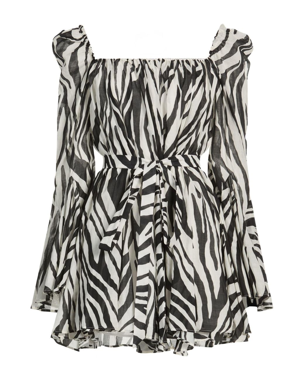 ANDAMANE Black Mini Dress Cotton