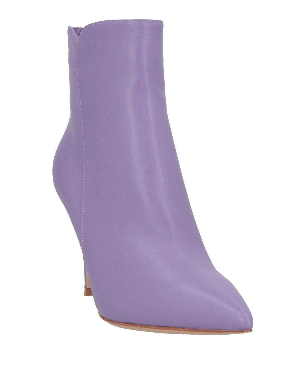 Gianvito Rossi Purple Ankle Boots