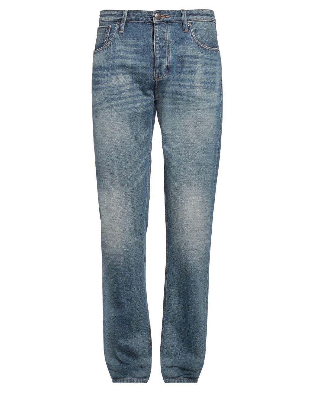 Emporio Armani Blue Jeans Cotton for men
