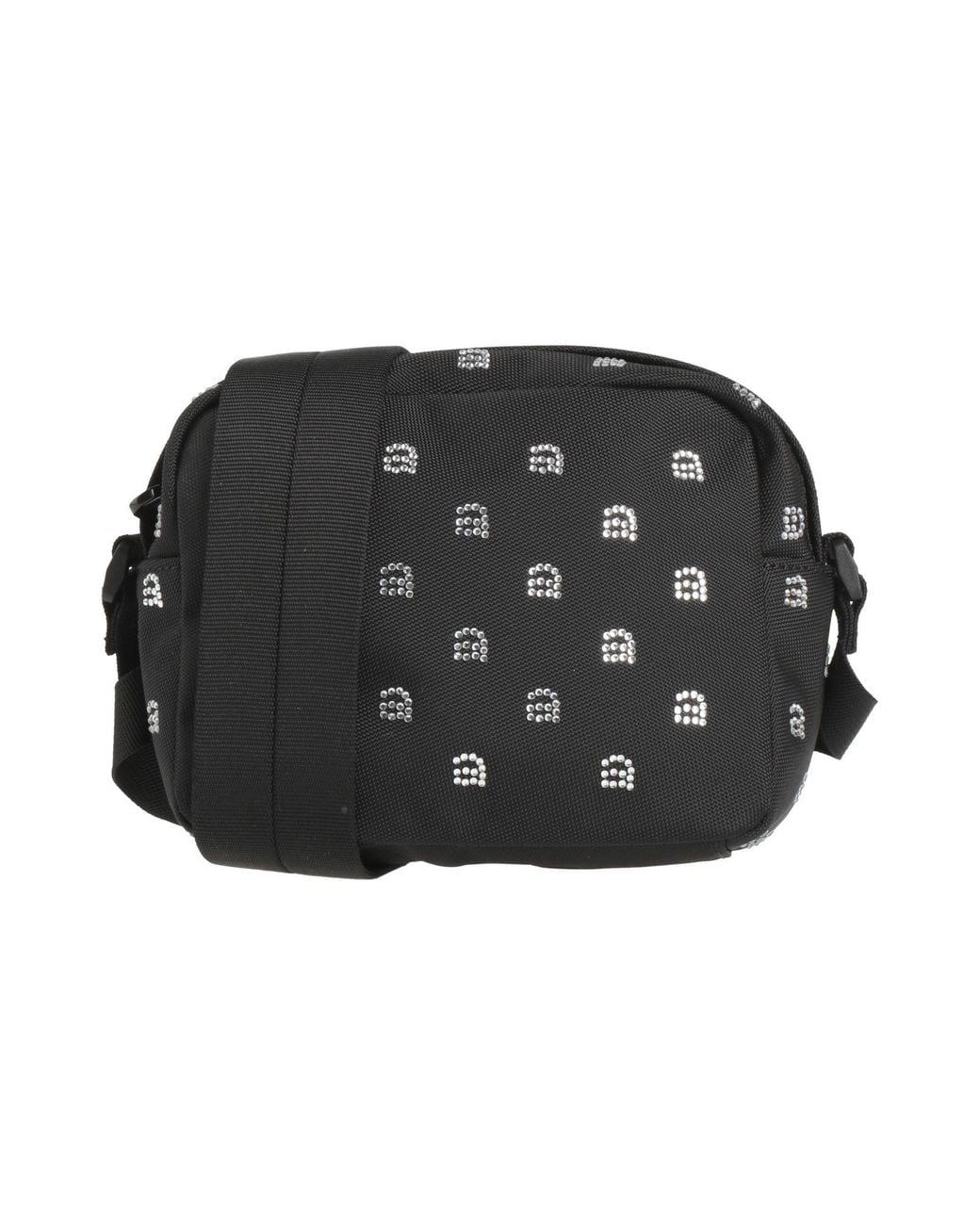Alexander Wang Black Cross-Body Bag Textile Fibers