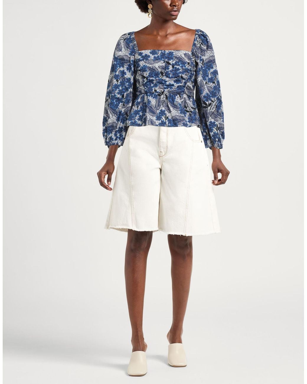 Weekend by Maxmara Blue Top