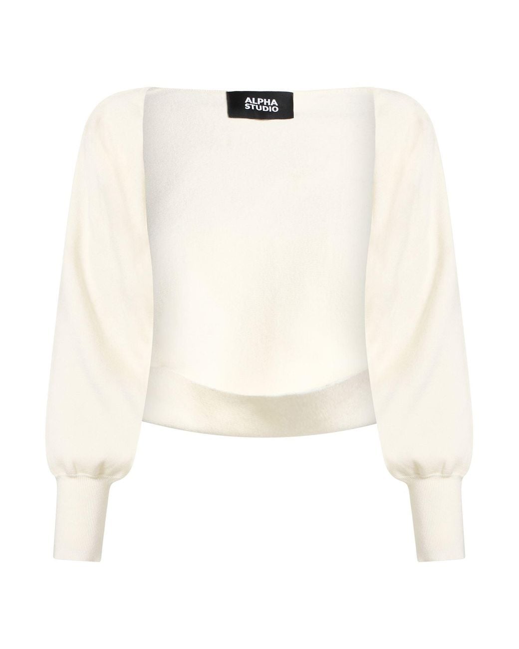Alpha Studio White Shrugs