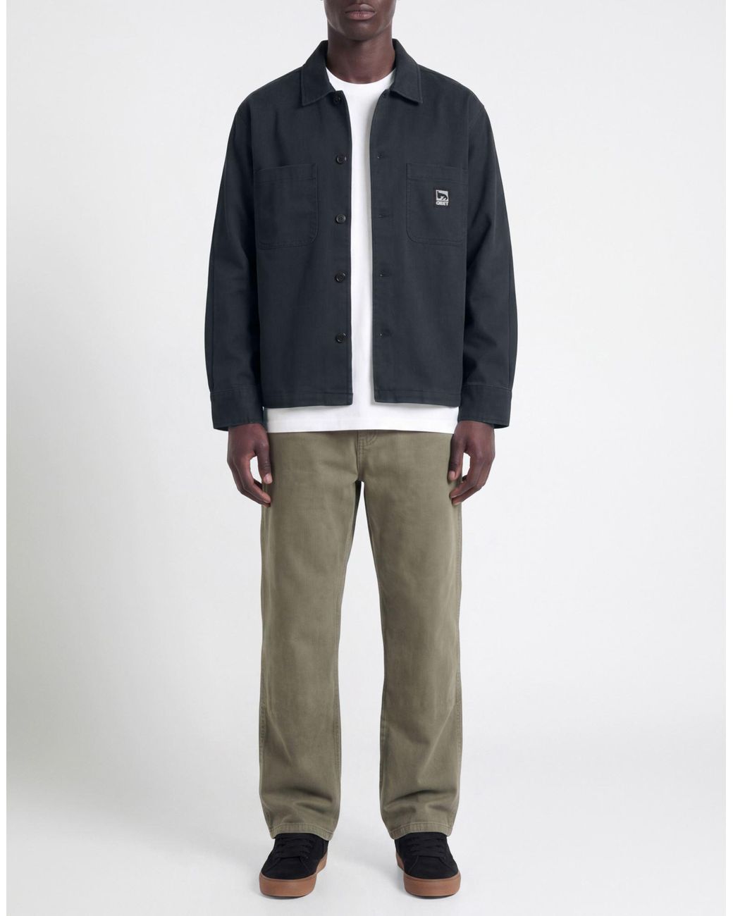 Obey Blue Jacket for men