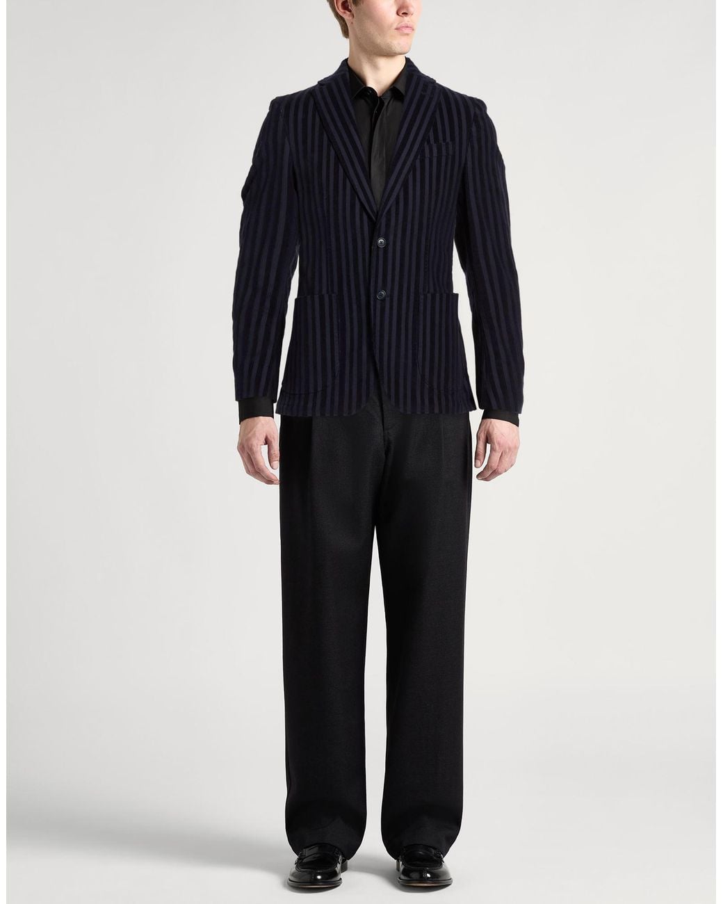 Tombolini Blue Blazer Cotton for men