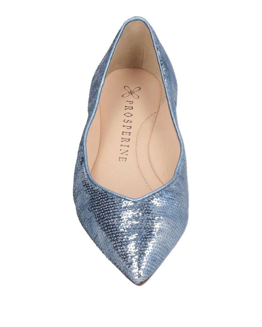 PROSPERINE® Blue Sky Ballet Flats Leather