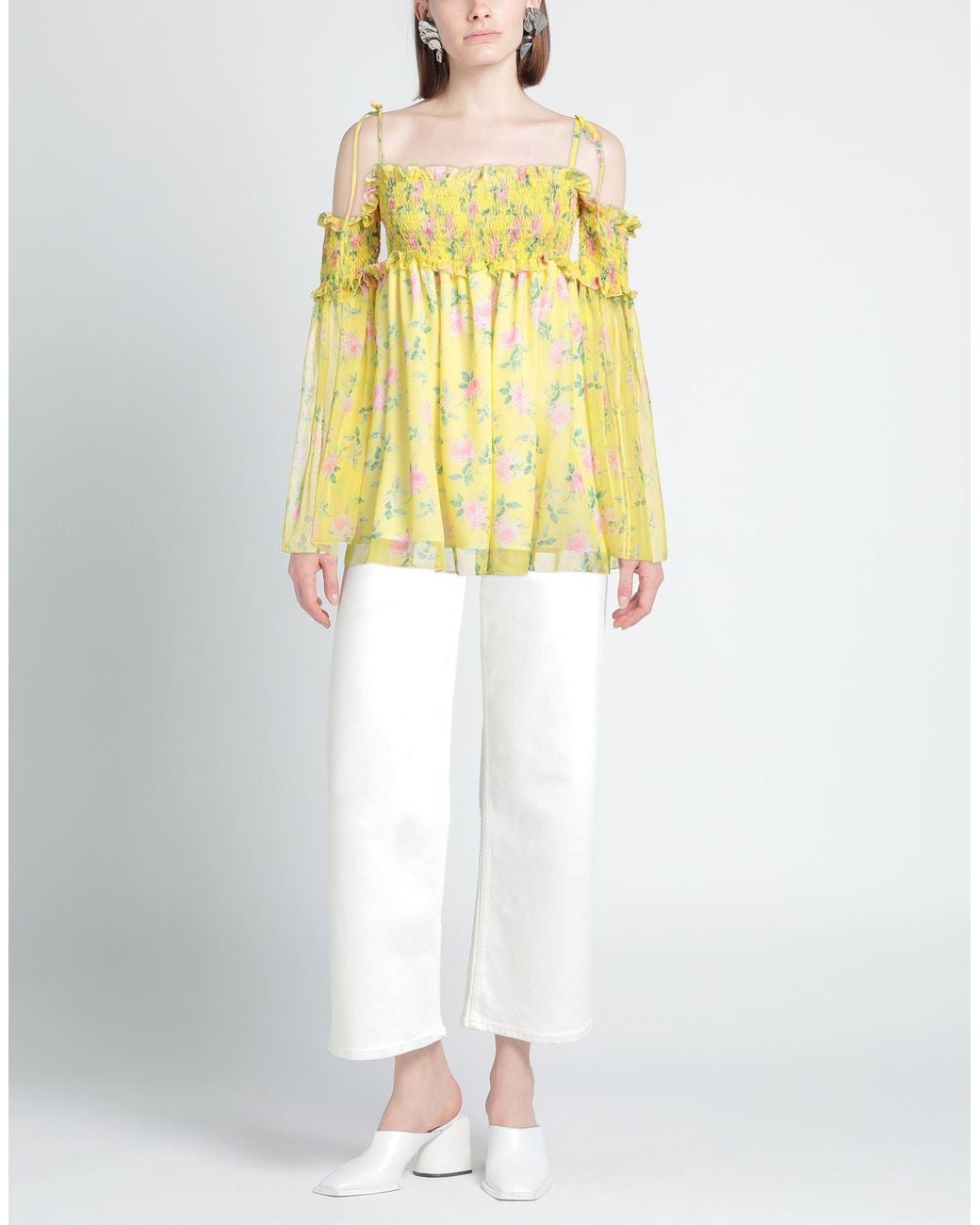 MSGM Yellow Top