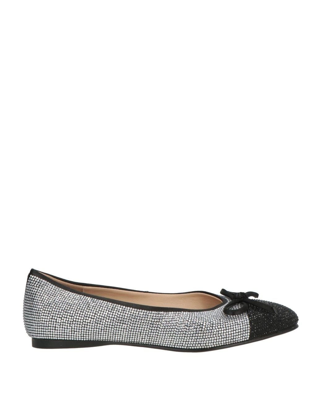 Twenty Four Haitch Gray Ballet Flats