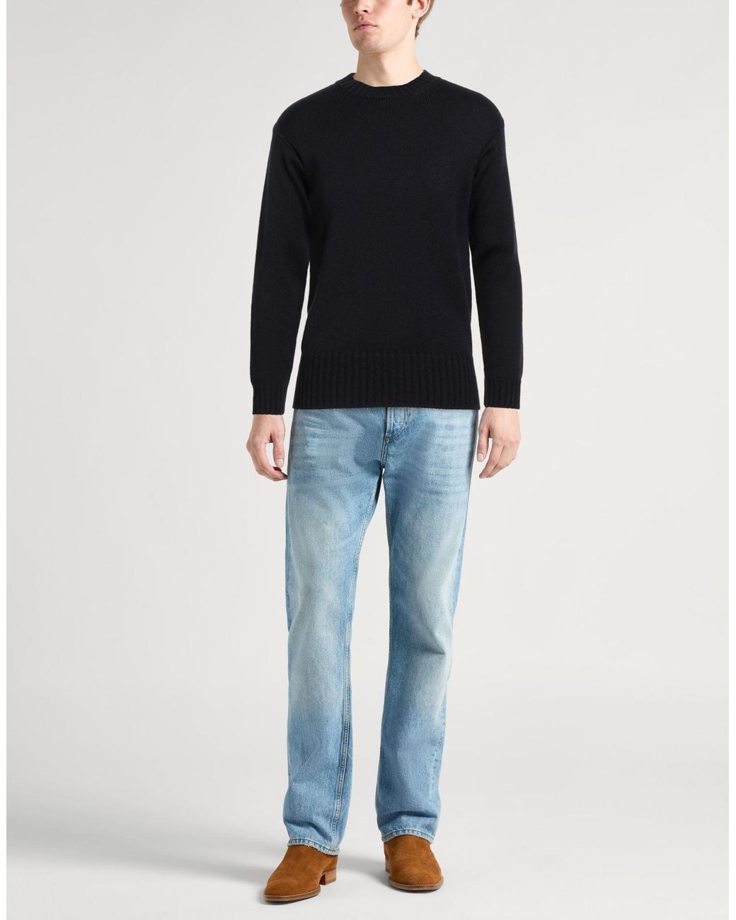 Daniele Fiesoli Blue Jumper for men