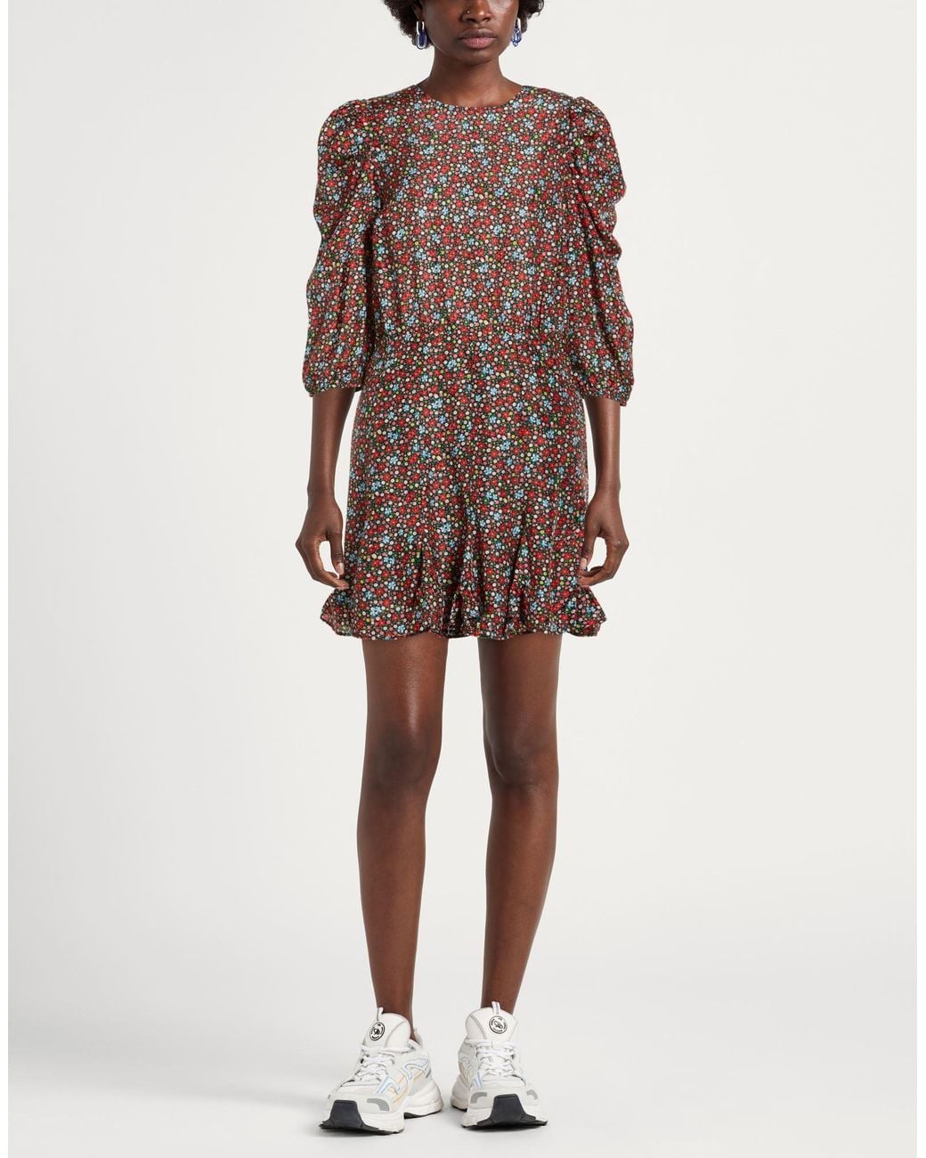 Essentiel Antwerp Brown Mini Dress