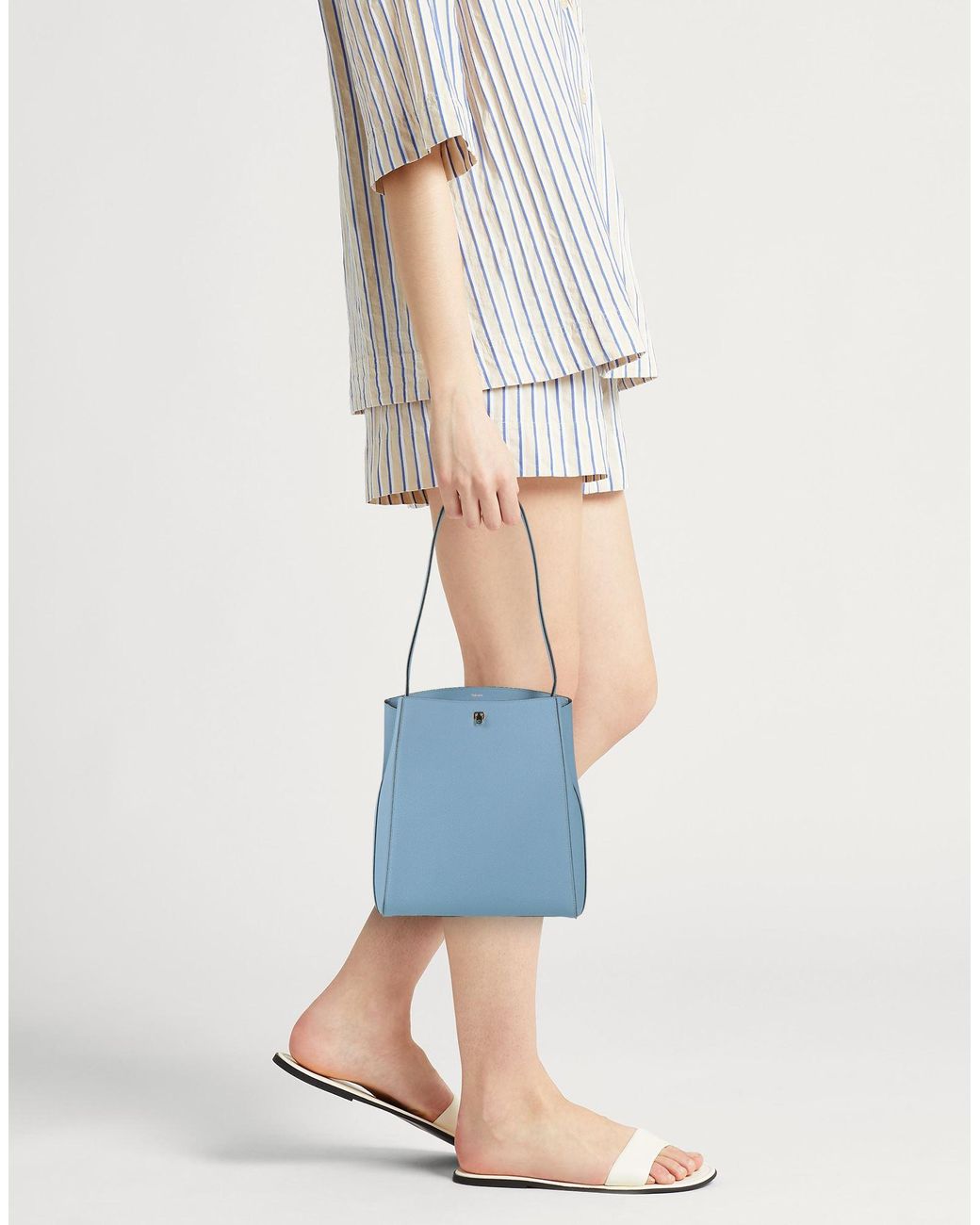 Valextra Blue Shoulder Bag