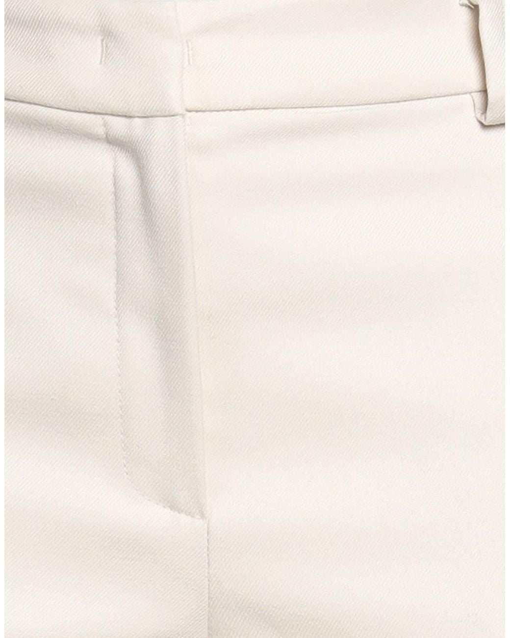 Pennyblack White Cream Pants Polyester, Viscose, Elastane