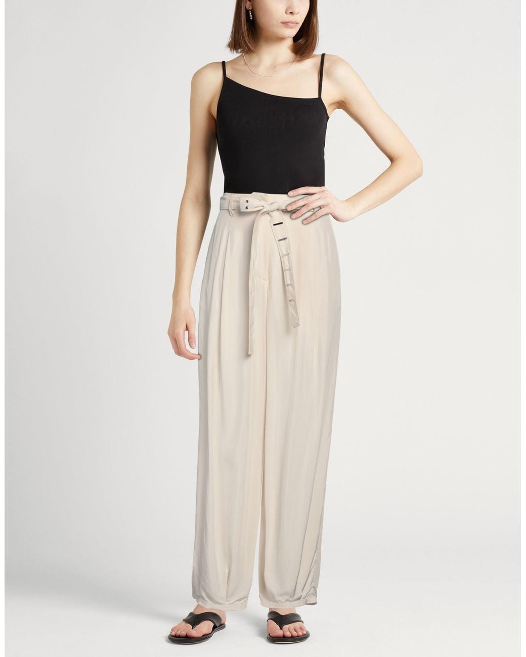 Pantalone di Malloni in White