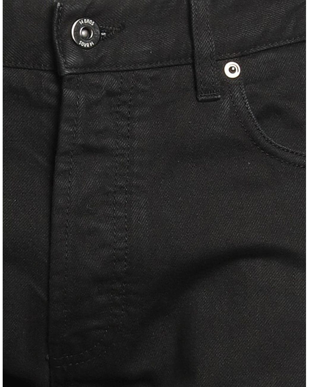 14 Bros Black Jeans for men