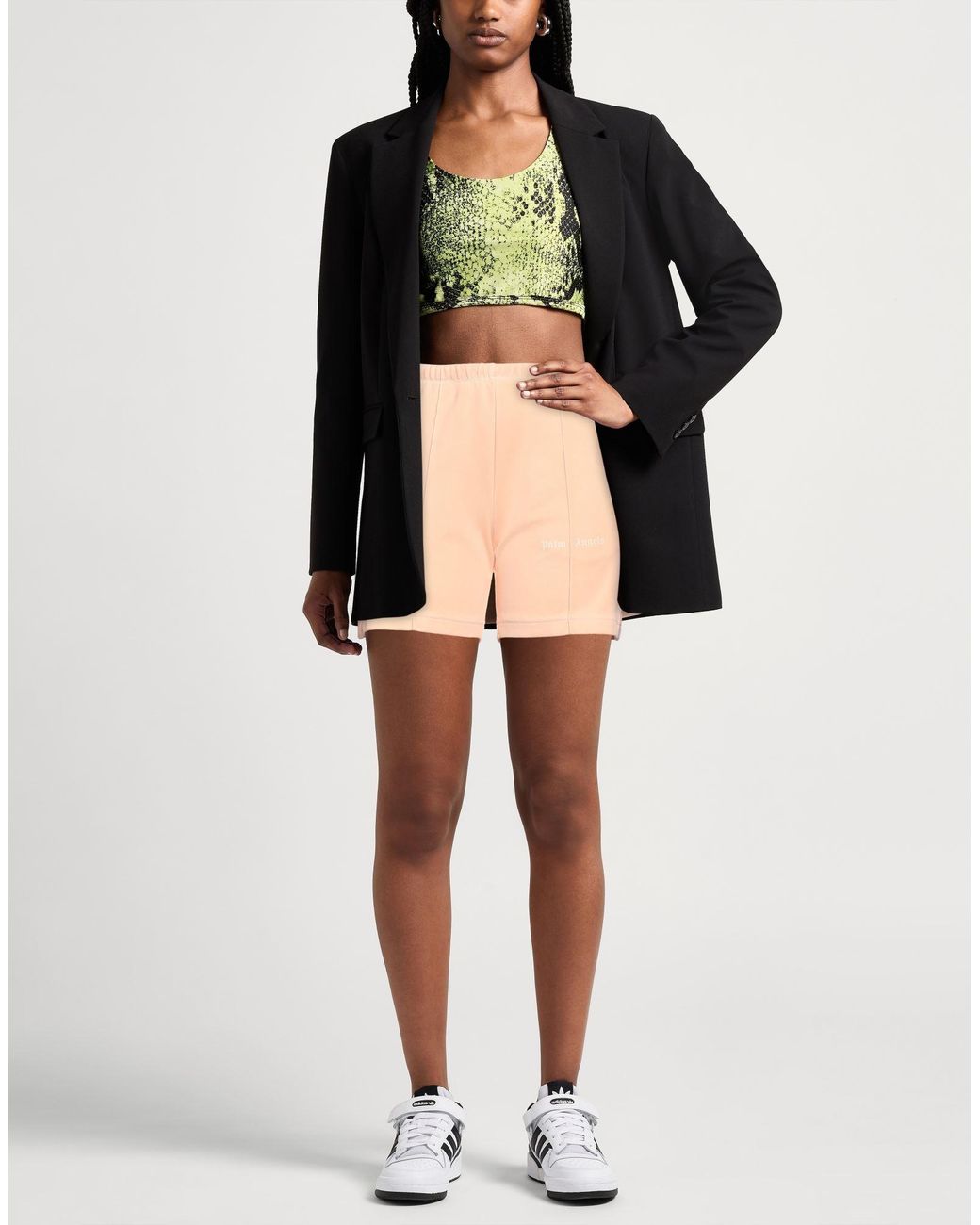 Palm Angels Natural Shorts & Bermuda Shorts