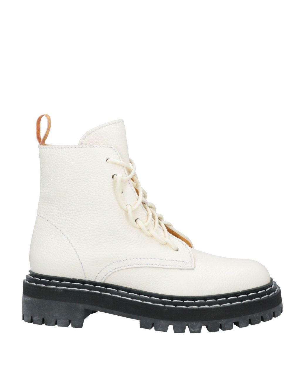 Proenza Schouler White Ankle Boots