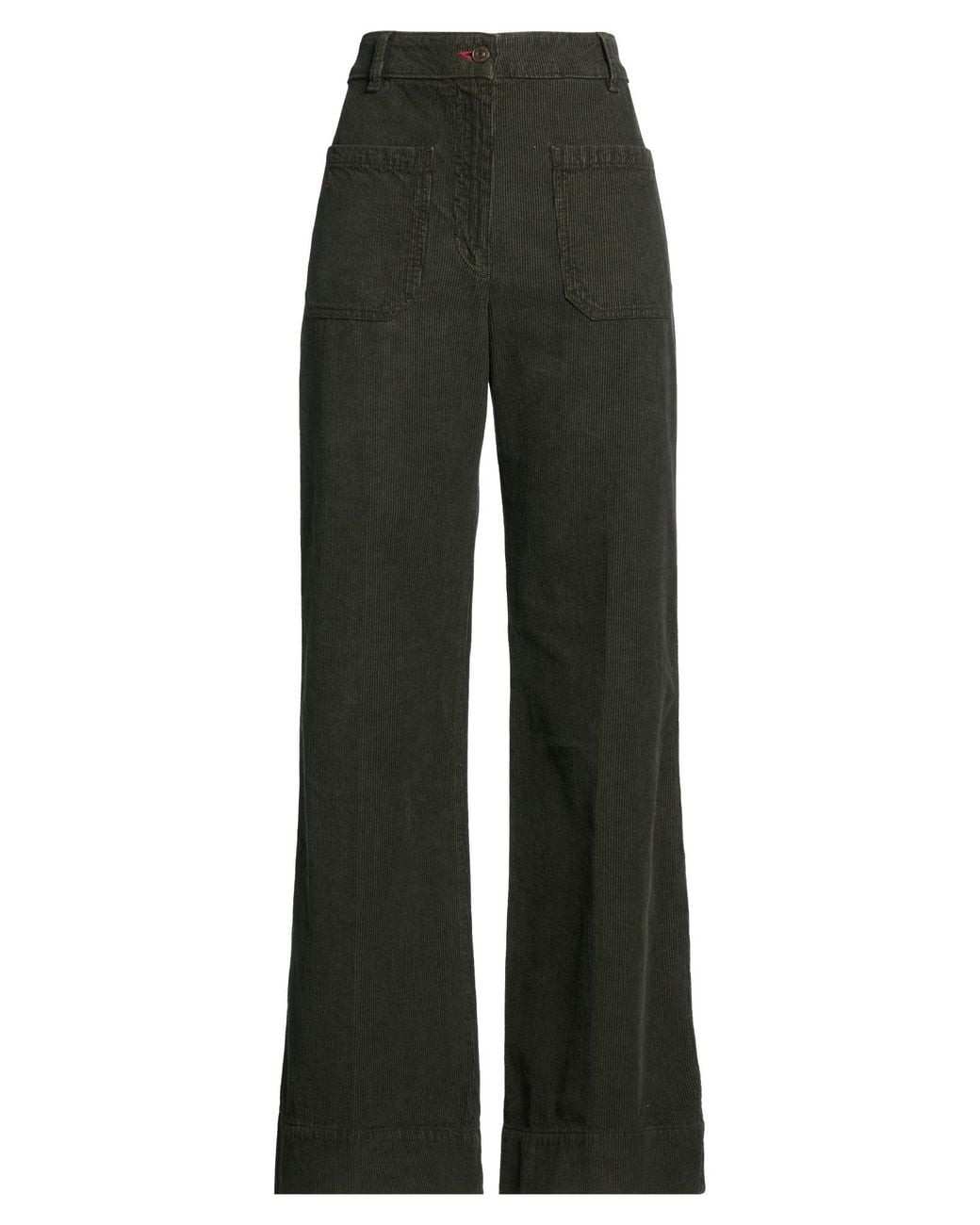 Victoria Beckham Black Military Pants Cotton