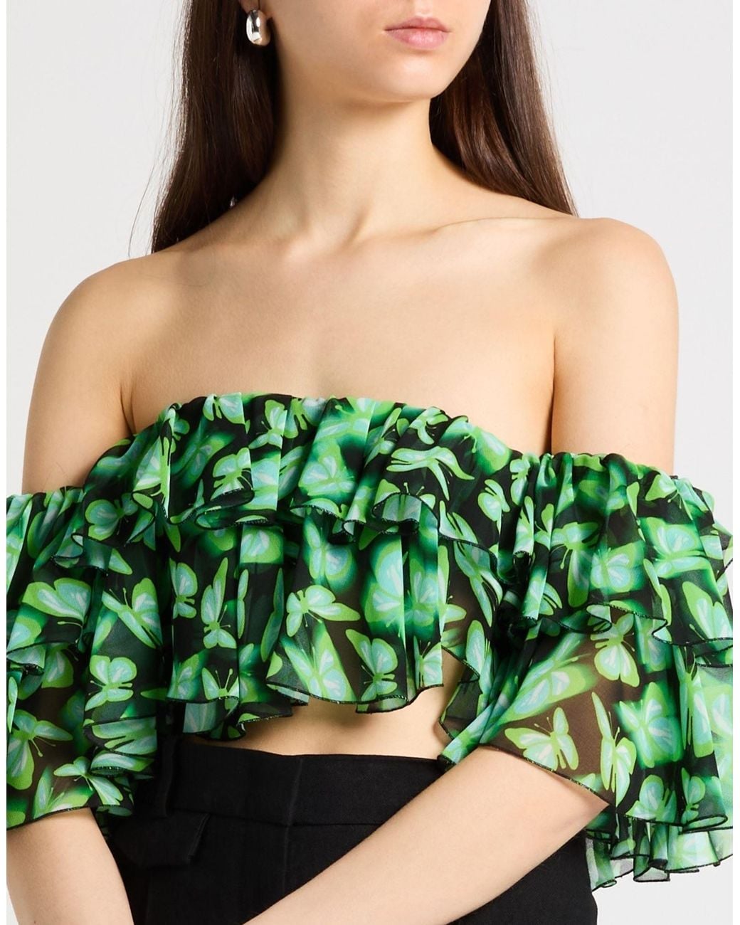 MSGM Green Top Polyester
