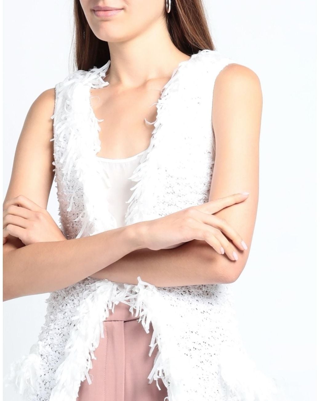 Charlott White Cardigan