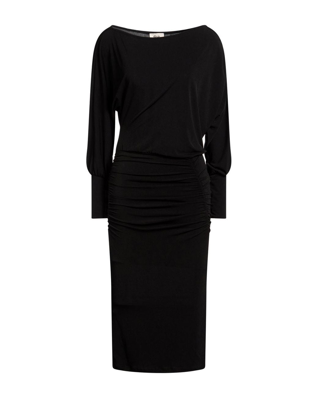 Dixie Black Midi Dresses