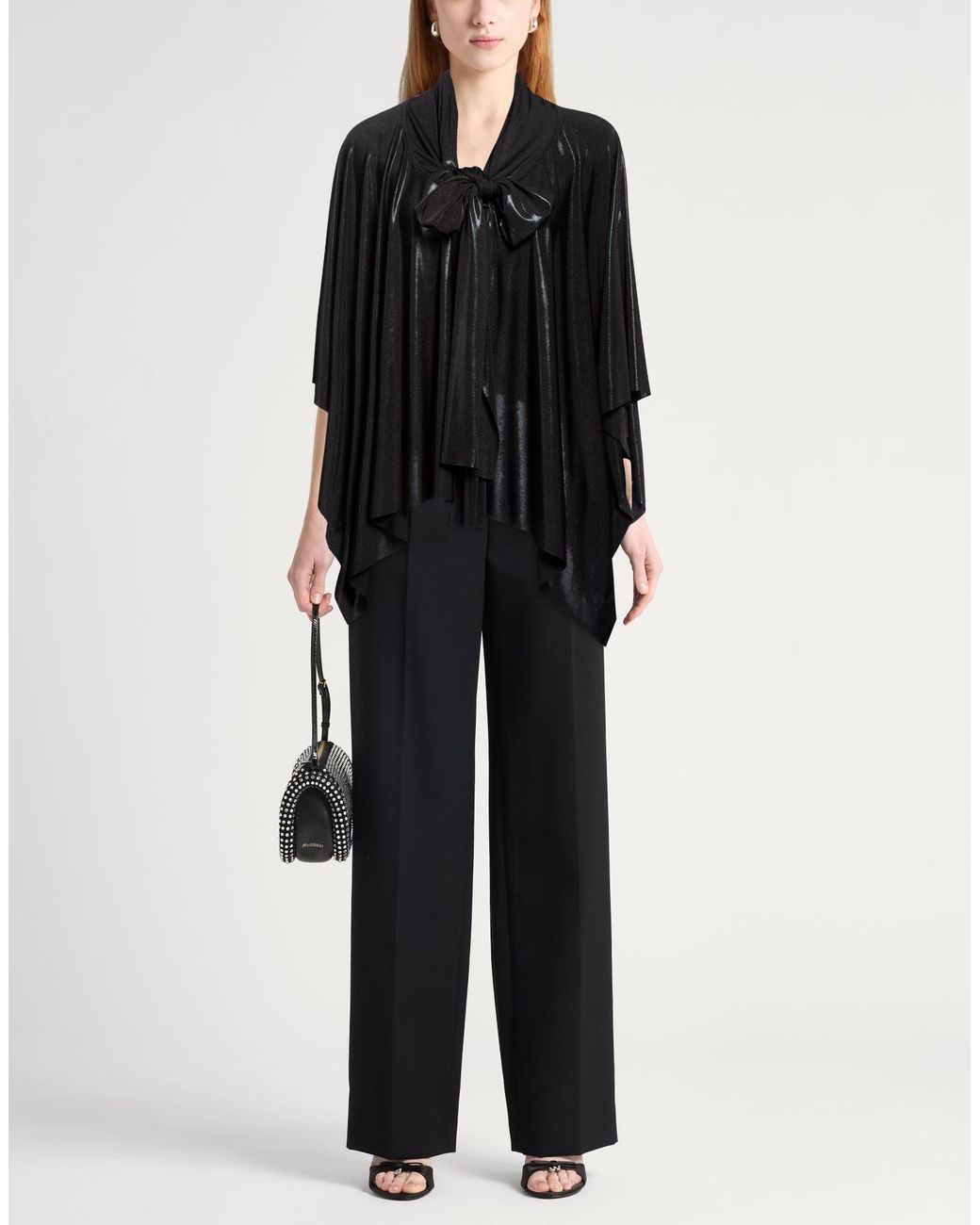 Top Norma Kamali de color Black