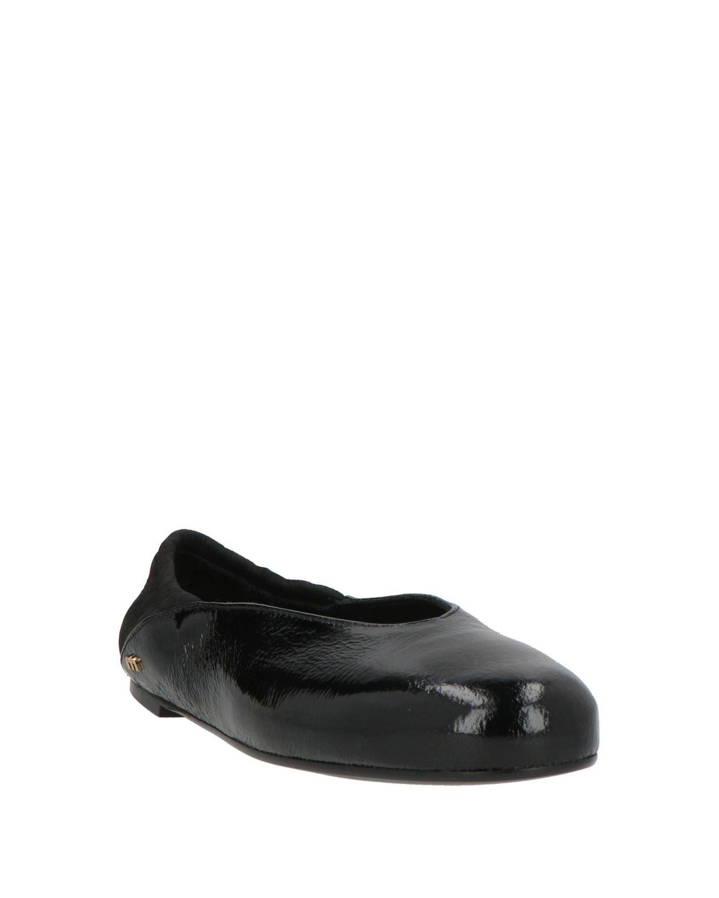 Momoní Black Ballet Flats Cow Leather