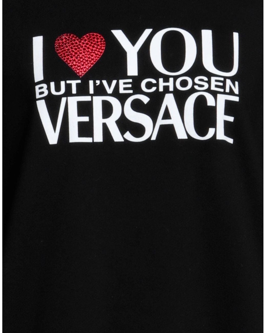 Versace Black Sweatshirts