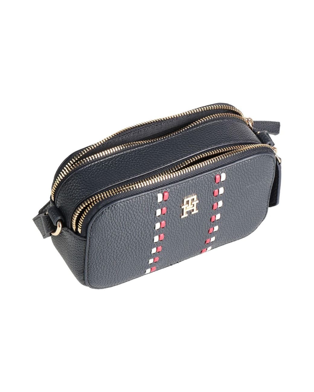 Tommy Hilfiger Blue Cross-Body Bag Polyurethane