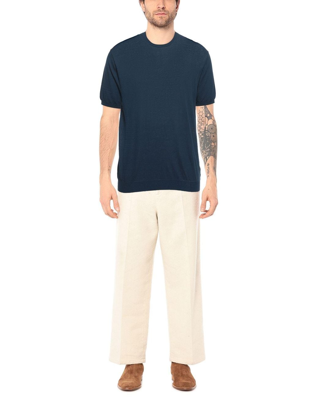 Cashmere Company Blue Sweaters for men