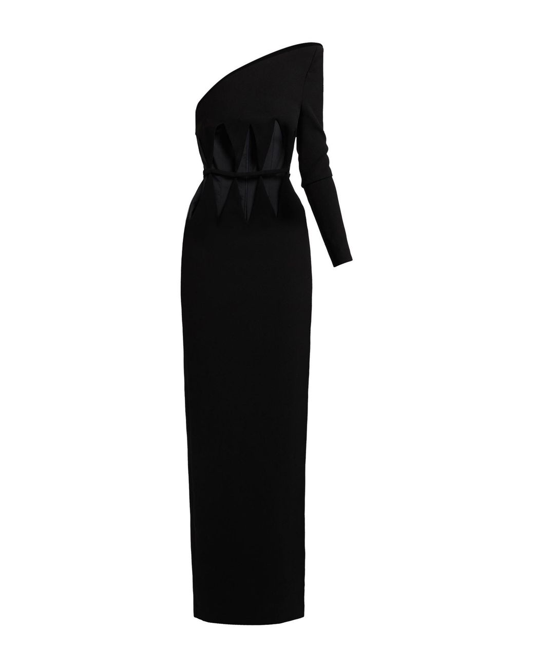Robe longue Monot en coloris Black