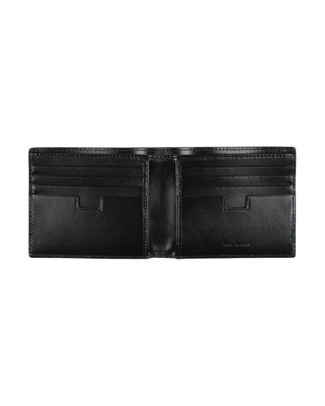Testoni Black Cardholder for men