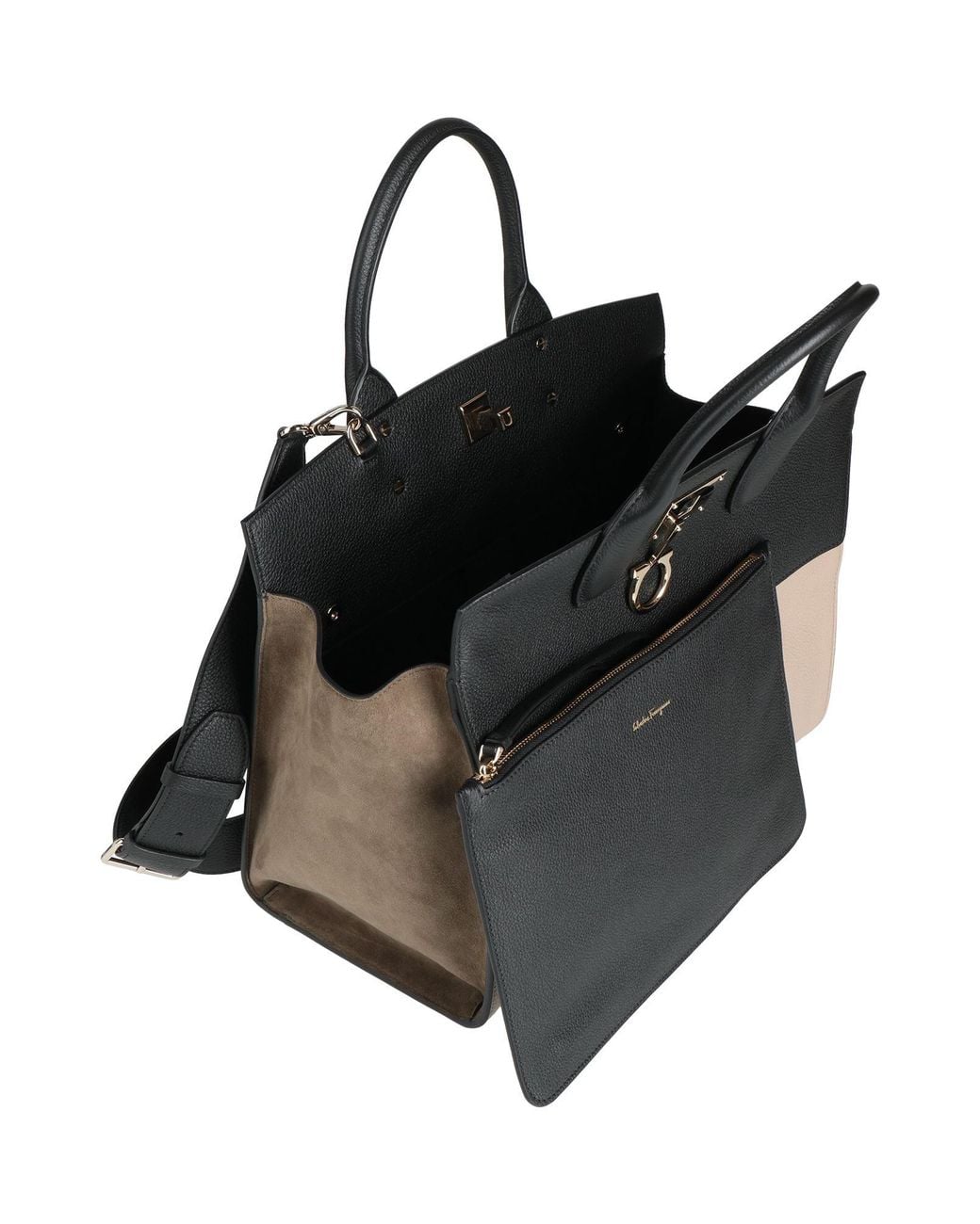 Ferragamo Black Handbags