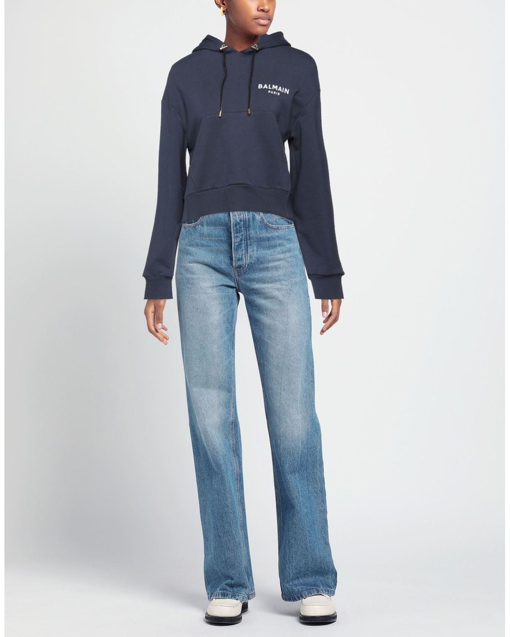 Balmain Blue Sweatshirt