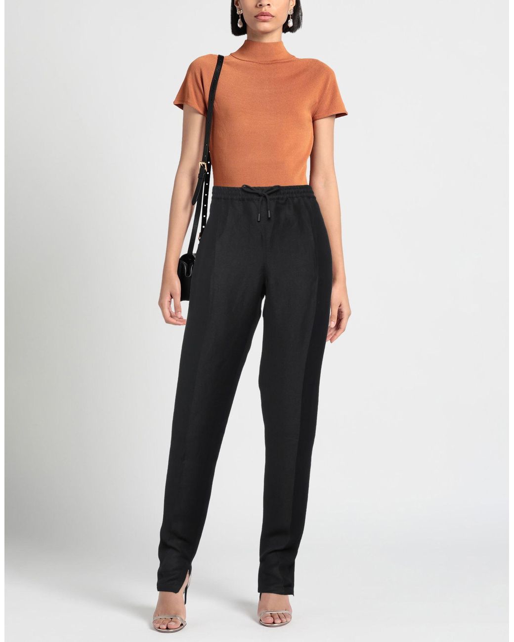 Sportmax Black Trouser