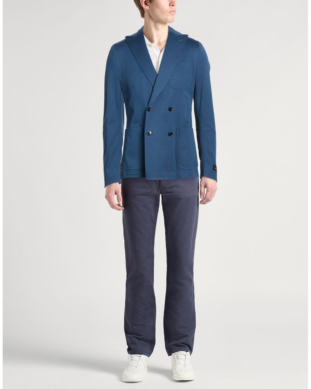Blazer Tombolini pour homme en coloris Blue