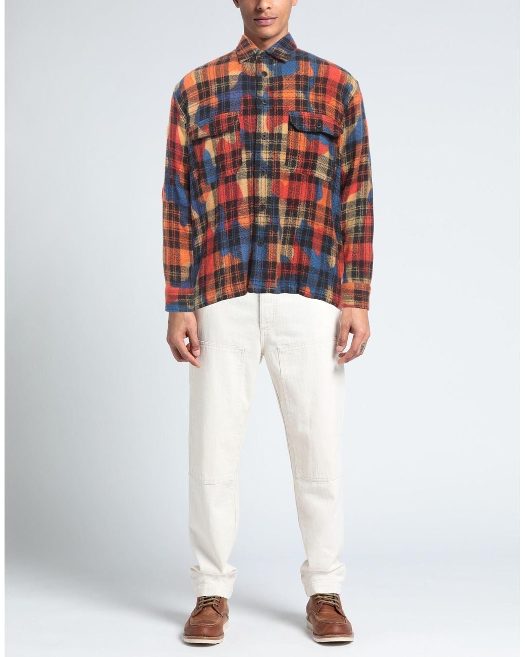 Camisa Destin de hombre de color Orange