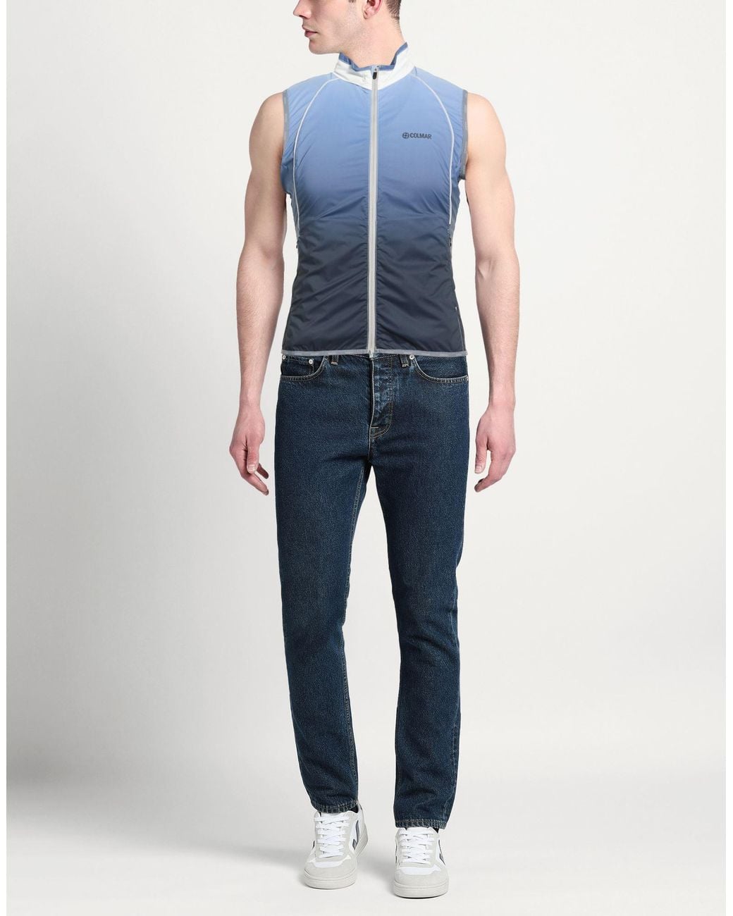 Colmar Blue Slate Vest Polyester for men