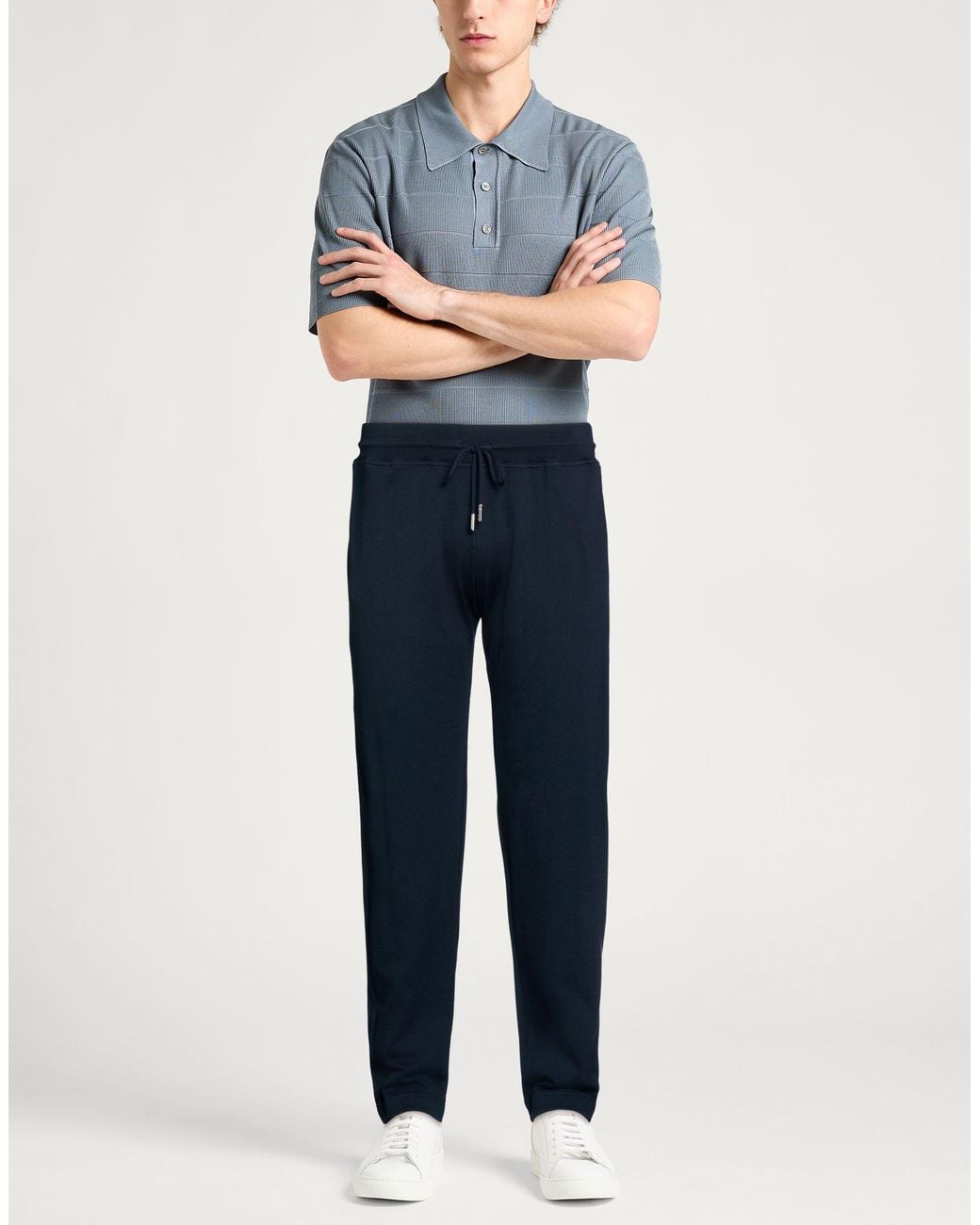 Pantalon Kiton pour homme en coloris Blue