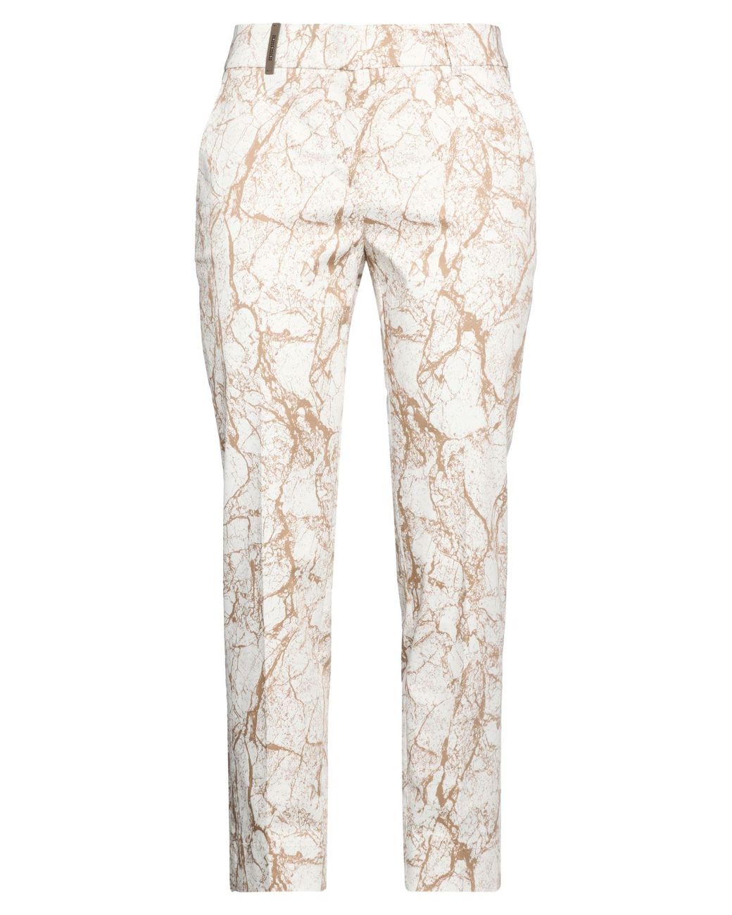 Peserico Natural Pants Cotton, Elastane