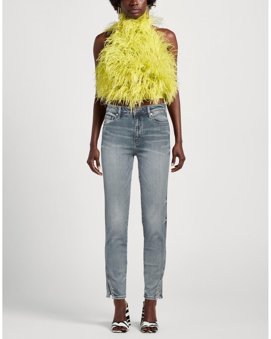ARMANI EXCHANGE Blue Jeans Cotton, Elastane