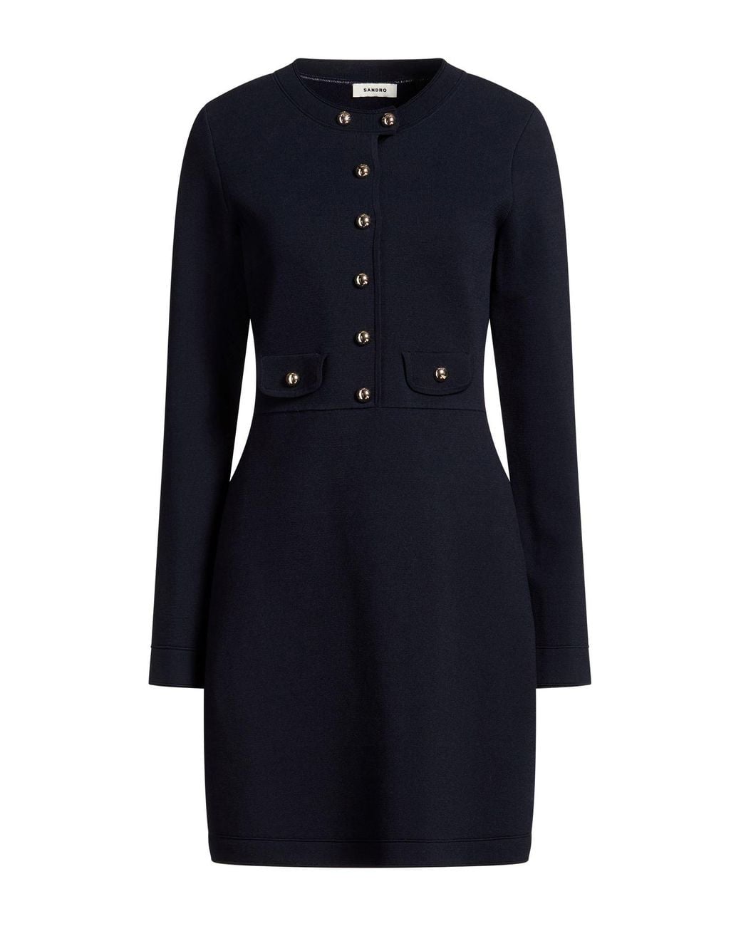 Sandro Blue Mini Dress