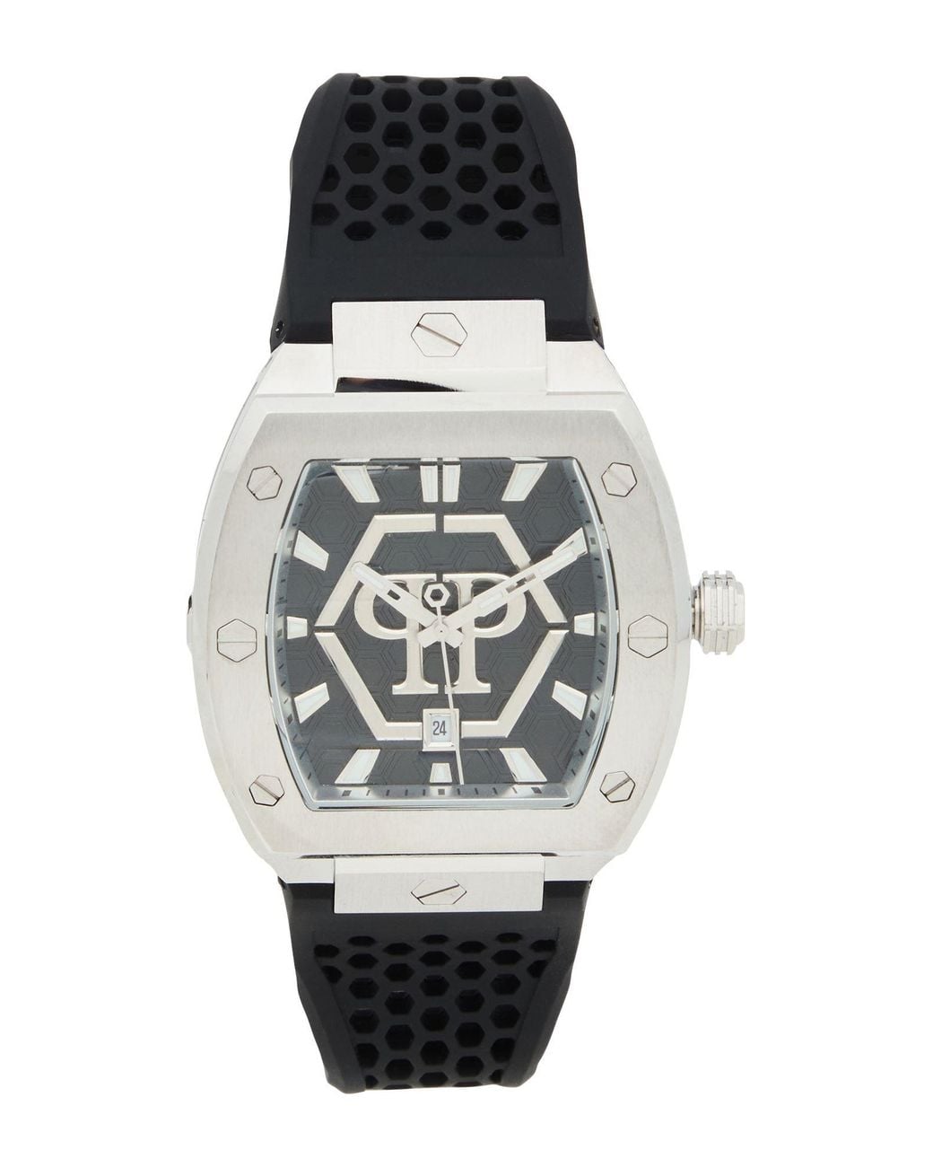 Philipp Plein Black Wrist Watch for men