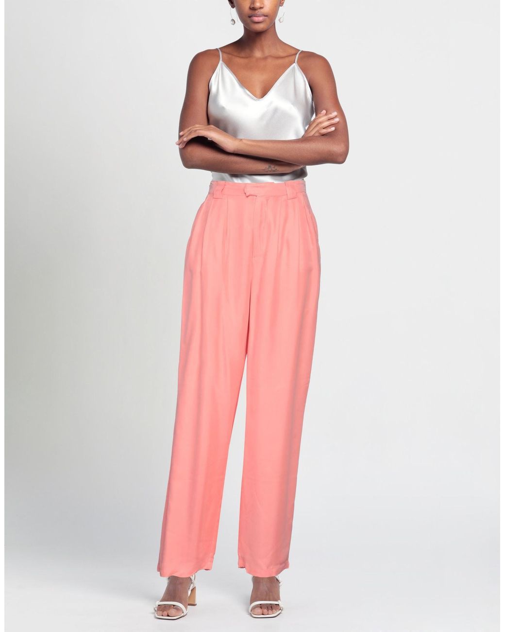 WEILI ZHENG Pink Pants