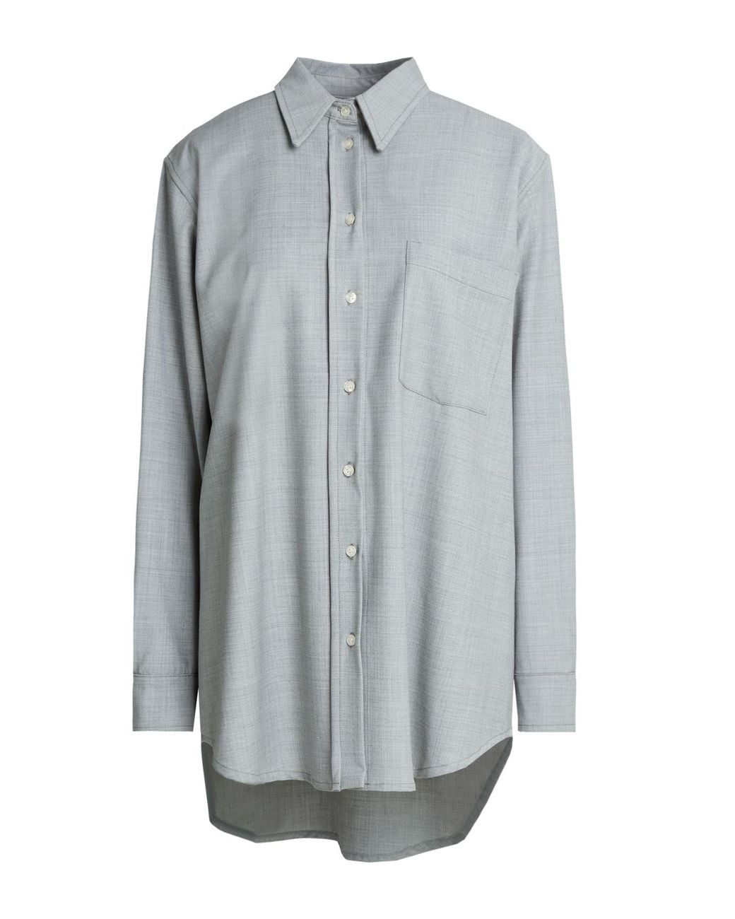 Camicia di White Sand in Gray