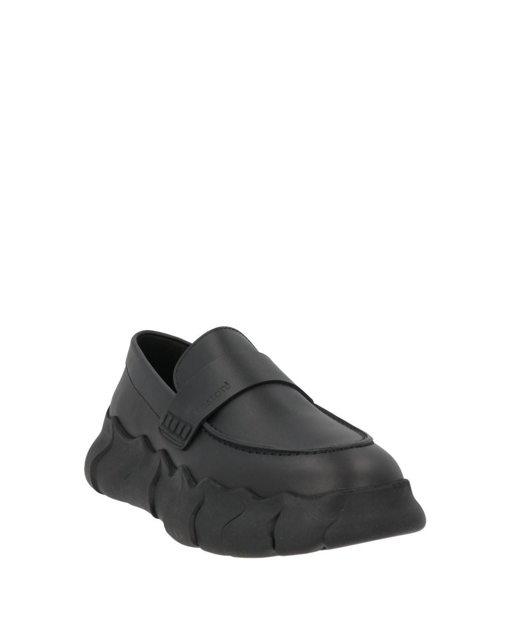 Testoni Black Mokassin