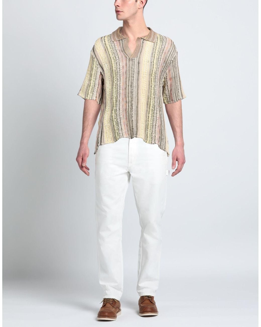 Pullover VITELLI de hombre de color Natural