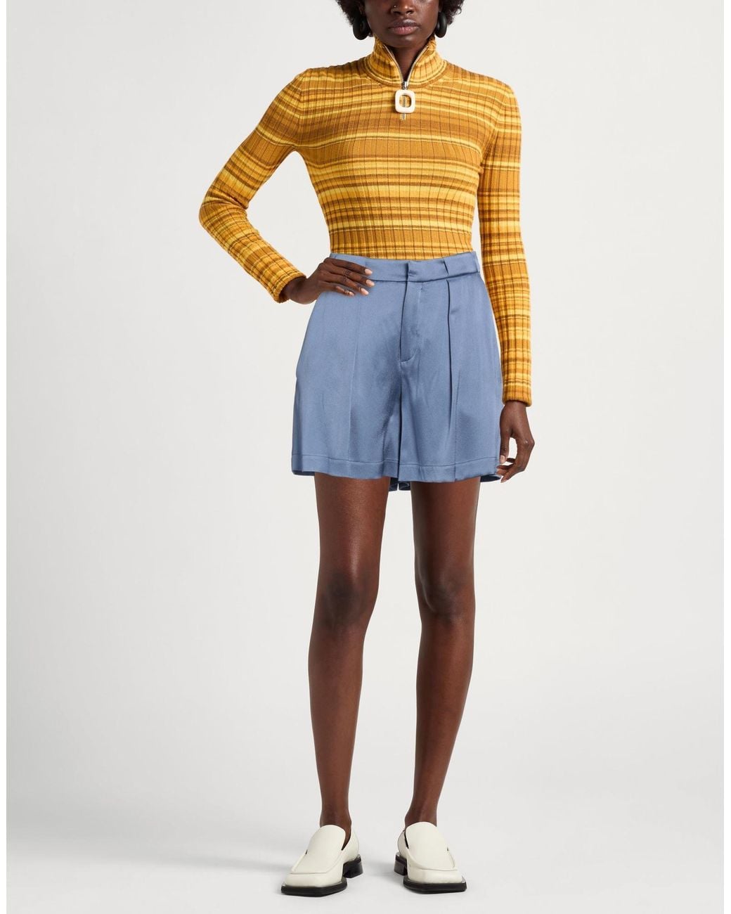 Alysi Blue Shorts & Bermuda Shorts