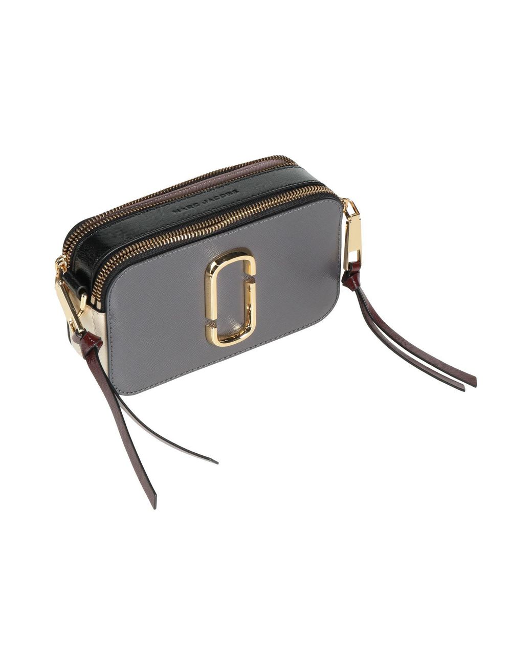 Marc Jacobs Black Cross-Body Bag Cow Leather, Polyurethane